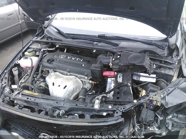 JTKDE3B7XA0321410 - 2010 TOYOTA SCION TC 黑色 照片 10