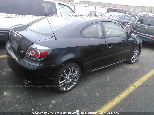 JTKDE3B7XA0321410 - 2010 TOYOTA SCION TC 黑色 照片 4