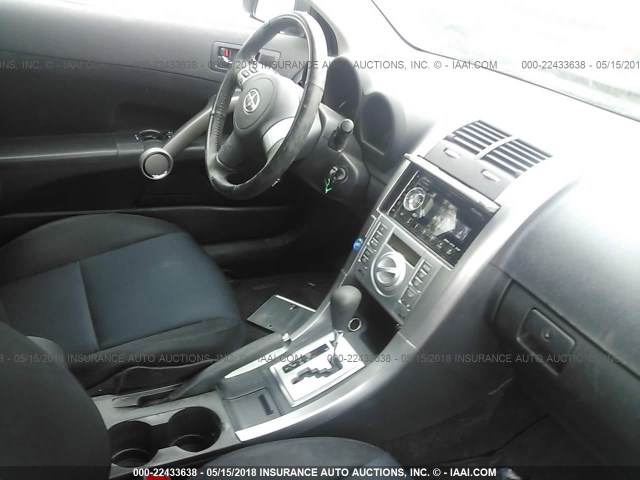 JTKDE3B7XA0321410 - 2010 TOYOTA SCION TC 黑色 照片 5