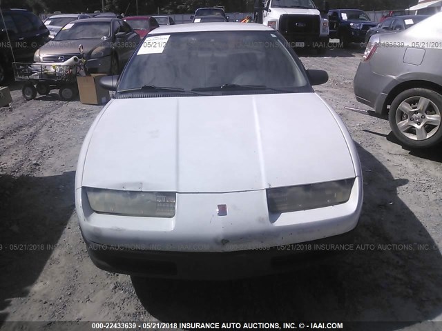 1G8ZH5283SZ370075 - 1995 SATURN SL1 WHITE photo 6