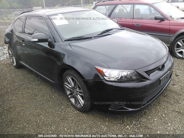 JTKJF5C79D3058727 - 2013 TOYOTA SCION TC 黑色 照片 1