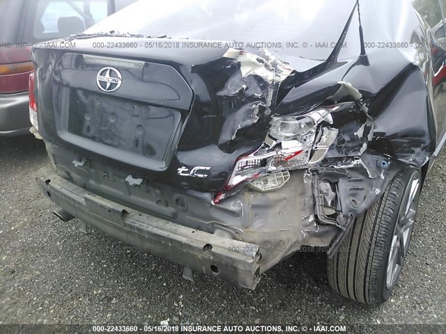 JTKJF5C79D3058727 - 2013 TOYOTA SCION TC 黑色 照片 6