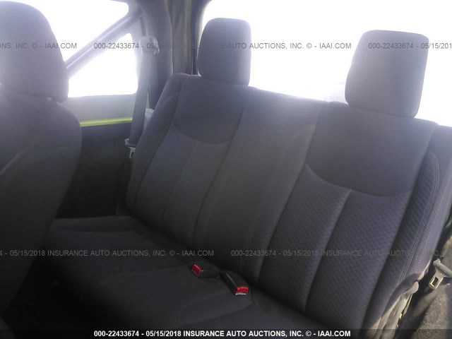 1C4AJWAG2DL569243 - 2013 JEEP WRANGLER SPORT GREEN photo 8