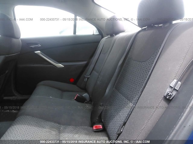 1G2ZF58B374175763 - 2007 PONTIAC G6 VALUE LEADER/BASE BLUE photo 8