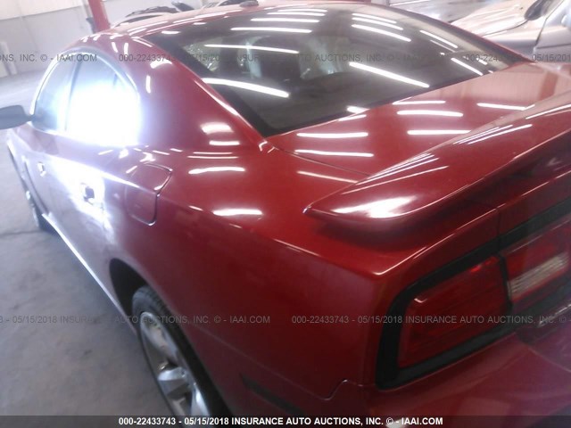 2C3CDXCT8CH159997 - 2012 DODGE CHARGER R/T RED photo 3