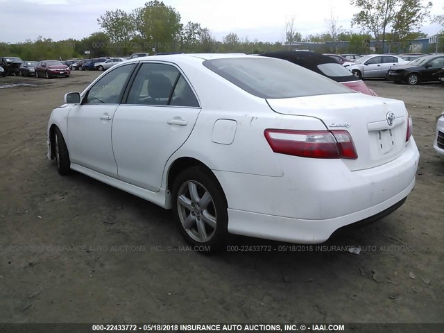 4T1BE46K29U849347 - 2009 TOYOTA CAMRY SE/LE/XLE WHITE photo 3