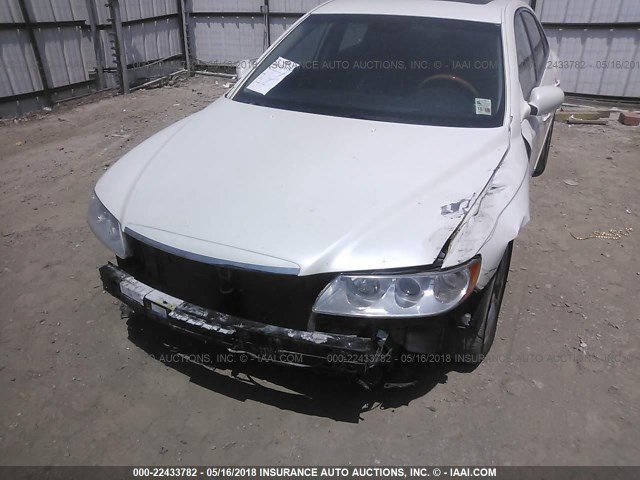 KMHFC46F36A120488 - 2006 HYUNDAI AZERA SE/LIMITED WHITE photo 6