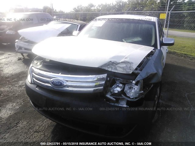 1FAHP25W19G114607 - 2009 FORD TAURUS LIMITED WHITE photo 6