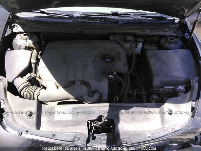 1G1ZB5E15BF322979 - 2011 CHEVROLET MALIBU LS 灰色 照片 10