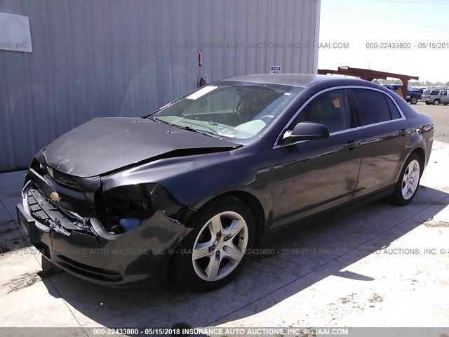 1G1ZB5E15BF322979 - 2011 CHEVROLET MALIBU LS 灰色 照片 2