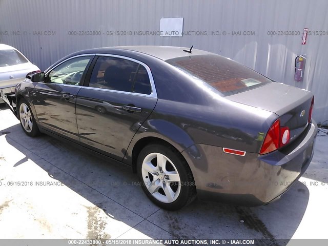 1G1ZB5E15BF322979 - 2011 CHEVROLET MALIBU LS 灰色 照片 3