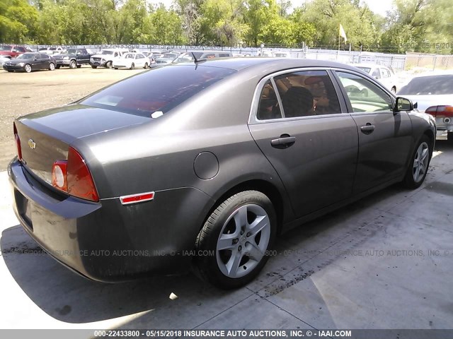 1G1ZB5E15BF322979 - 2011 CHEVROLET MALIBU LS 灰色 照片 4