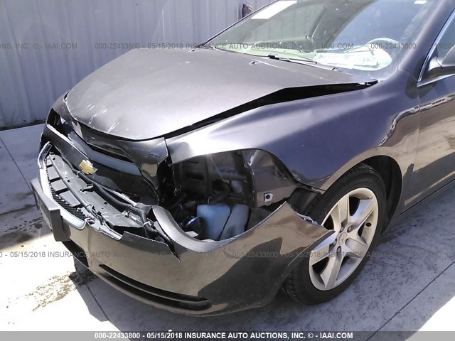 1G1ZB5E15BF322979 - 2011 CHEVROLET MALIBU LS 灰色 照片 6