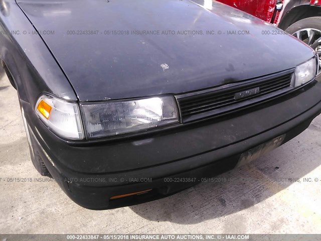 JT2AE92E0K3220025 - 1989 TOYOTA COROLLA DLX BLACK photo 6