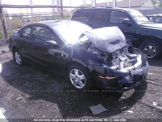 1G8AN15FX7Z190415 - 2007 SATURN ION LEVEL 2 BLACK photo 1