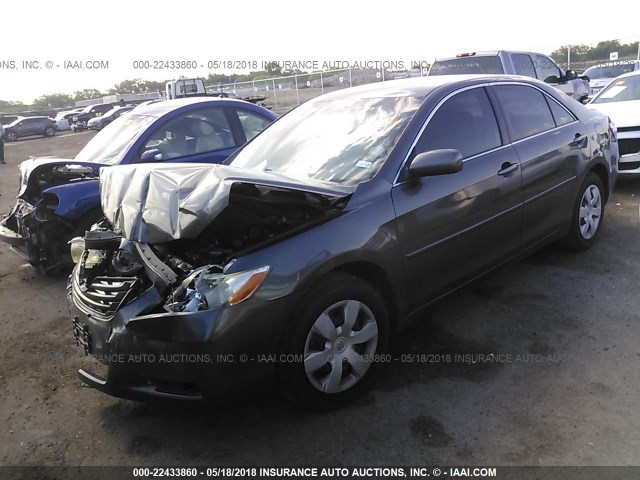 JTNBE46K593184532 - 2009 TOYOTA CAMRY SE/LE/XLE GRAY photo 2