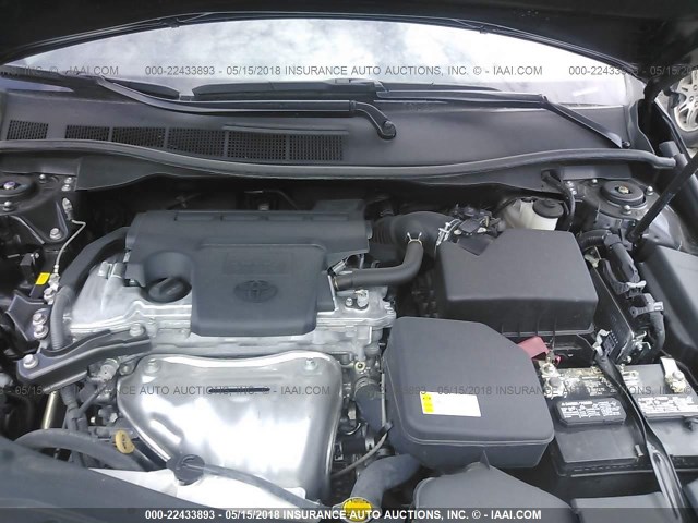 4T1BF1FK5FU096775 - 2015 TOYOTA CAMRY LE/XLE/SE/XSE შავი ფოტო 10