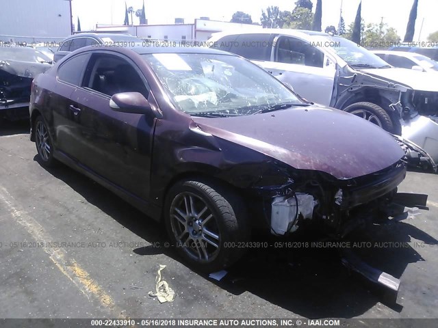 JTKDE177650003545 - 2005 TOYOTA SCION TC 勃艮第红 照片 1