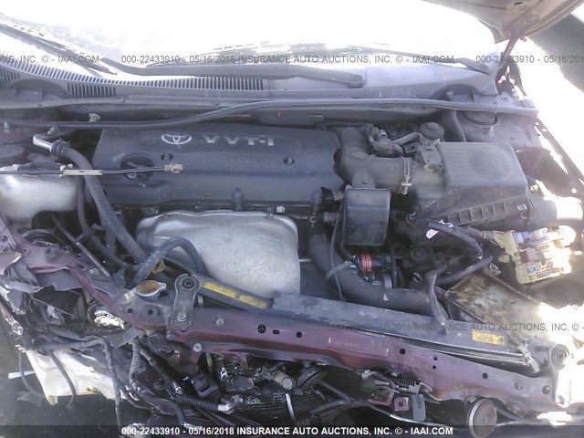 JTKDE177650003545 - 2005 TOYOTA SCION TC 勃艮第红 照片 10