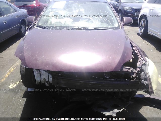 JTKDE177650003545 - 2005 TOYOTA SCION TC 勃艮第红 照片 6