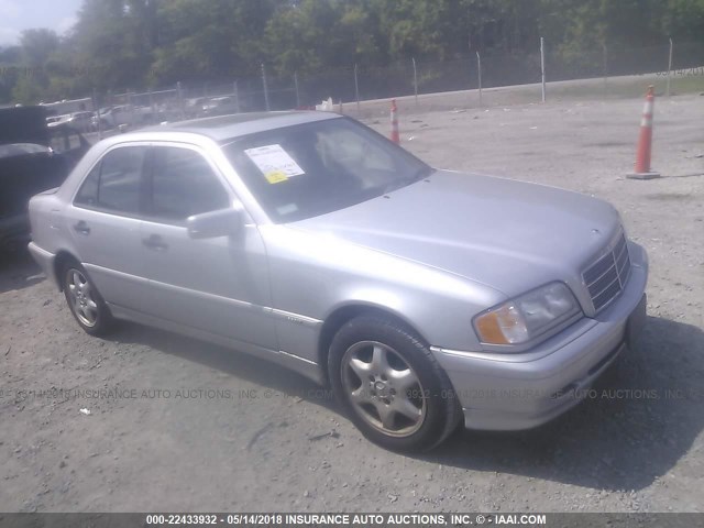 WDBHA29G4YA838757 - 2000 MERCEDES-BENZ C 280 SILVER photo 1