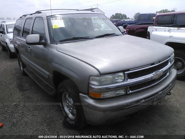 3GNFK16Z93G279908 - 2003 CHEVROLET SUBURBAN K1500 GRAY photo 1