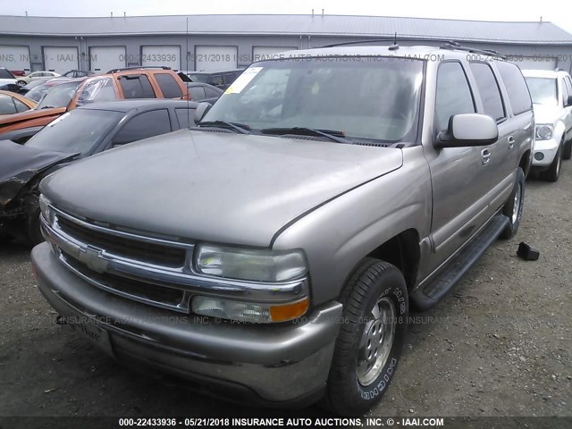 3GNFK16Z93G279908 - 2003 CHEVROLET SUBURBAN K1500 GRAY photo 6