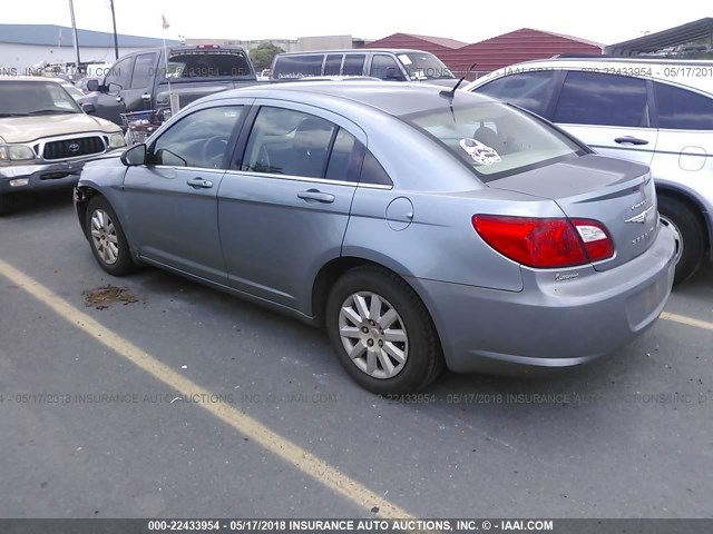 1C3CC4FBXAN168340 - 2010 CHRYSLER SEBRING TOURING Light Blue photo 3