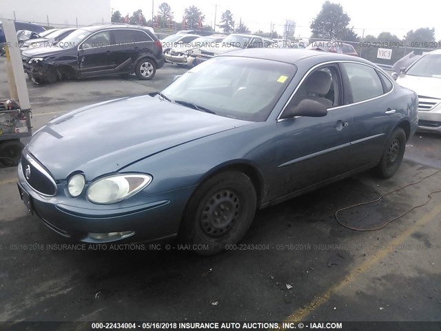 2G4WC582061131765 - 2006 BUICK LACROSSE CX GRAY photo 2