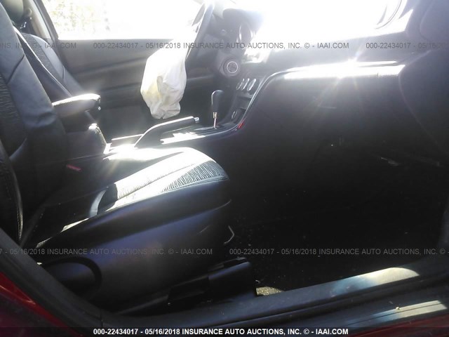 1YVHP82AX95M31460 - 2009 MAZDA 6 I Красный фото 5