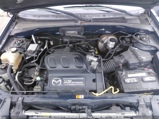 4F2CU08141KM32174 - 2001 MAZDA TRIBUTE LX/ES 蓝色 照片 10