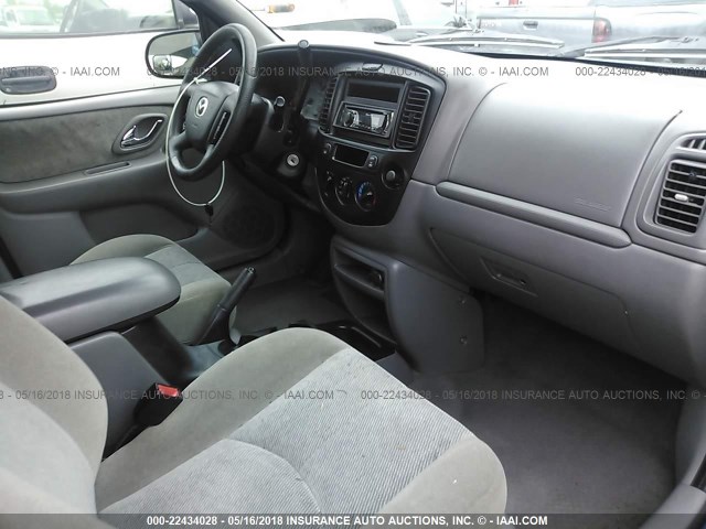 4F2CU08141KM32174 - 2001 MAZDA TRIBUTE LX/ES 蓝色 照片 5