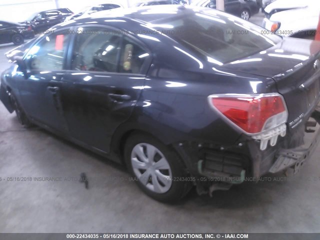 JF1GJAA68EG025706 - 2014 SUBARU IMPREZA GRAY photo 3