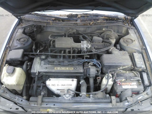 1NXAE09BXRZ144652 - 1994 TOYOTA COROLLA LE/DX მუქი ლურჯი ფოტო 10