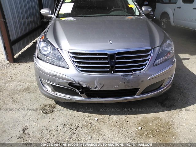 KMHGH4JH5DU061003 - 2013 HYUNDAI EQUUS SIGNATURE/ULTIMATE SILVER photo 6