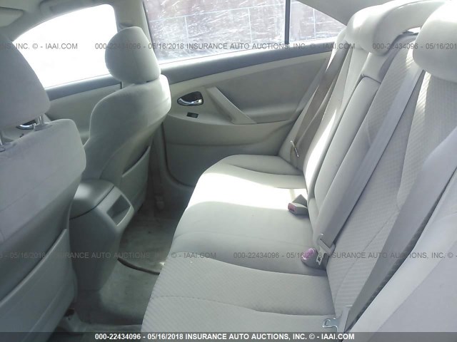 JTNBE46K473016491 - 2007 TOYOTA CAMRY NEW GENERAT CE/LE/XLE/SE PURPLE photo 8