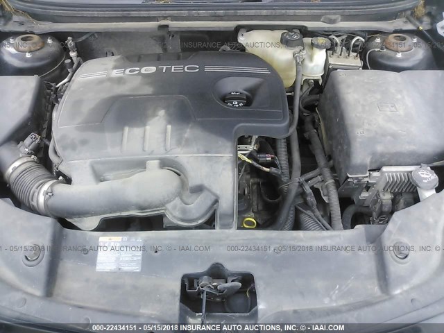 1G1ZH57B58F245754 - 2008 CHEVROLET MALIBU 1LT 黑色 照片 10