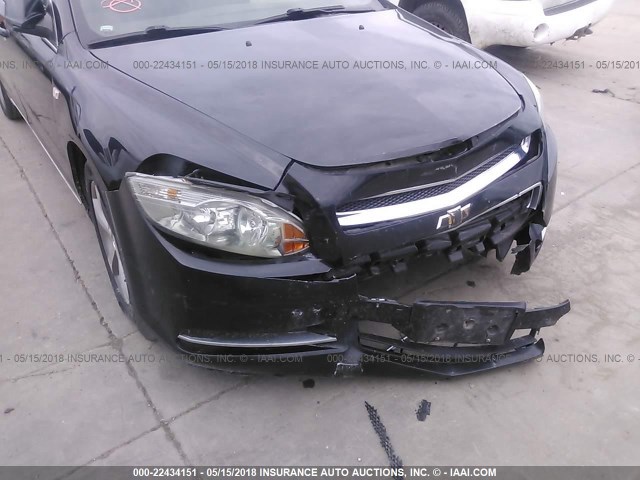 1G1ZH57B58F245754 - 2008 CHEVROLET MALIBU 1LT 黑色 照片 6