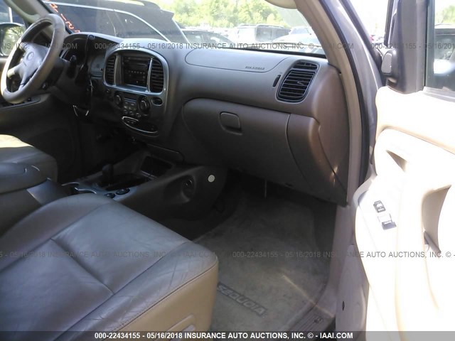 5TDBT48A81S049708 - 2001 TOYOTA SEQUOIA LIMITED GRAY photo 5