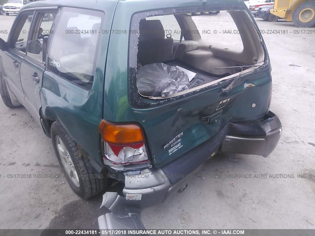 JF1SF6553WH760003 - 1998 SUBARU FORESTER S 绿色 照片 6