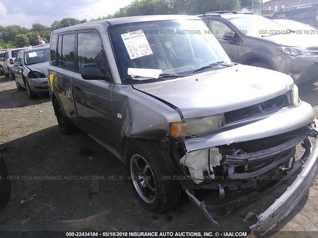 JTLKT324040162223 - 2004 TOYOTA SCION XB GRAY photo 1