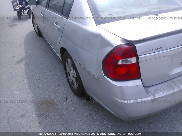 1G1ZU54884F223780 - 2004 CHEVROLET MALIBU LT SILVER photo 6