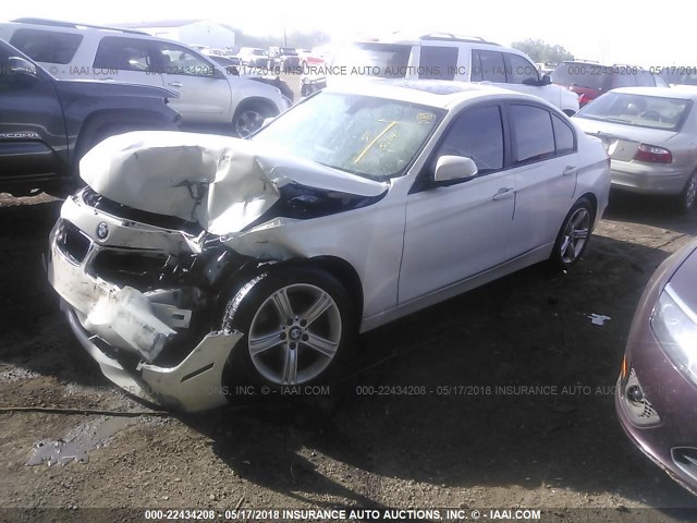 WBA3A5C52DF600551 - 2013 BMW 328 I WHITE photo 2