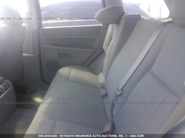 1J8GR48K87C688364 - 2007 JEEP GRAND CHEROKEE LAREDO/COLUMBIA/FREEDOM 黑色 照片 8