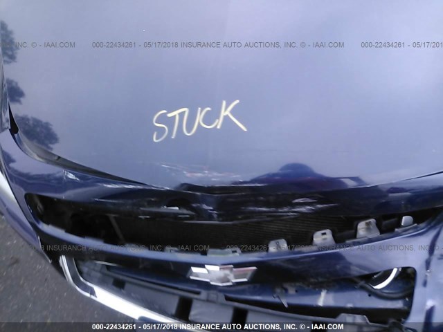 1G1ZC5EB7AF235878 - 2010 CHEVROLET MALIBU 1LT 蓝色 照片 10