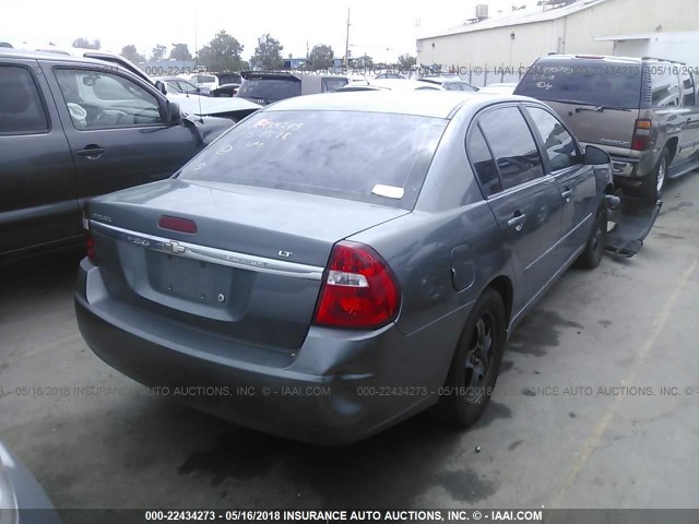 1G1ZT53F46F270620 - 2006 CHEVROLET MALIBU LT GRAY photo 4