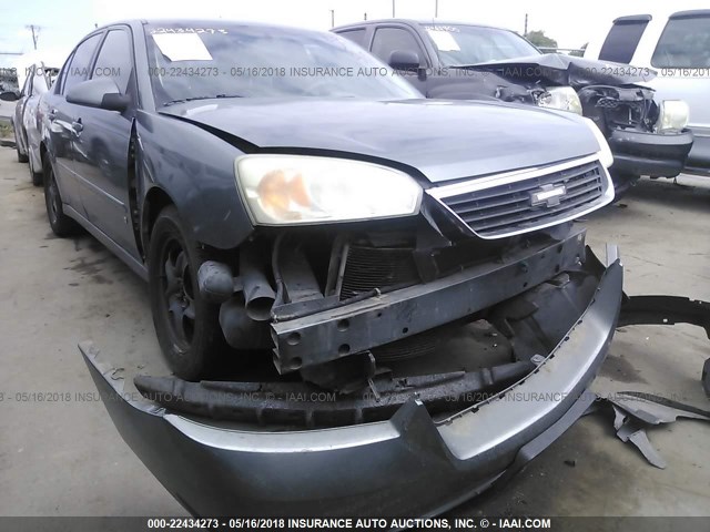 1G1ZT53F46F270620 - 2006 CHEVROLET MALIBU LT GRAY photo 6