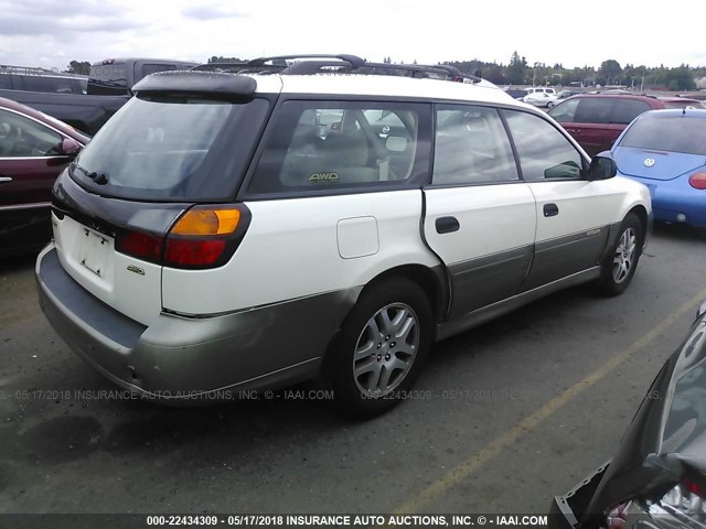 4S3BH675437650368 - 2003 SUBARU LEGACY OUTBACK AWP 奶油色 照片 4