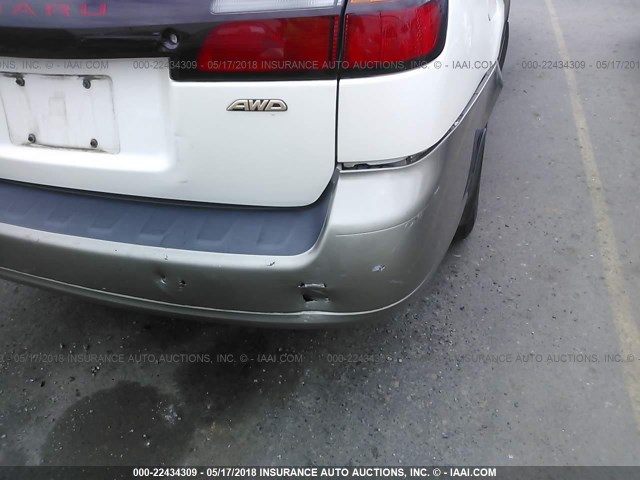 4S3BH675437650368 - 2003 SUBARU LEGACY OUTBACK AWP 奶油色 照片 6