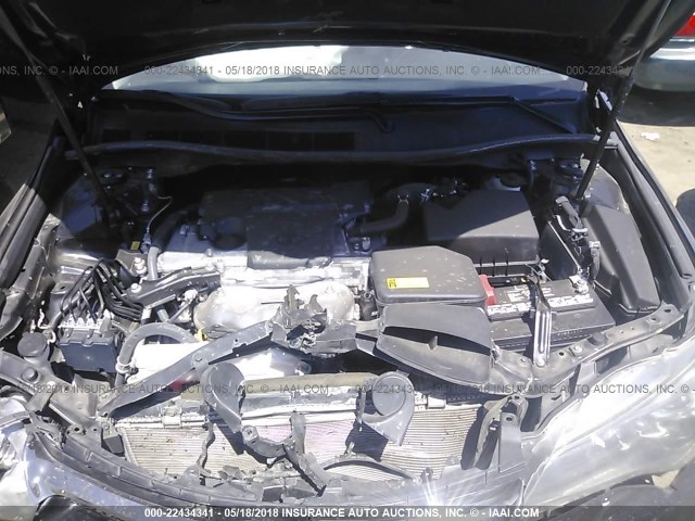 4T1BF1FKXFU059298 - 2015 TOYOTA CAMRY LE/XLE/SE/XSE BLACK photo 10